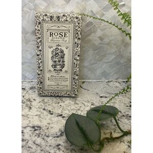 Rose Scented  Glycerine Soap 3 Cakes‎ 9 OZ historic Charleston foundation Bath